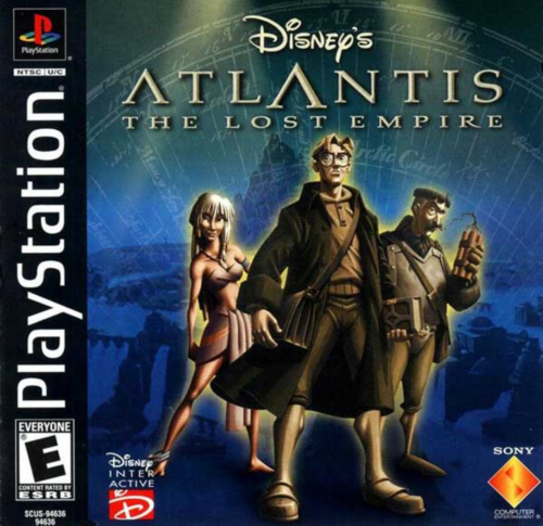 Disneys Atlantis - The Lost Empire (USA) Cover